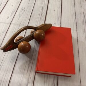 Ferrari 1968 Hans Tanner 3rd Ed Hard Cover Book + 308 GTS Wood Massager Vintage